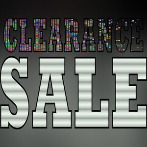 Clearance Sale On Most Clothing